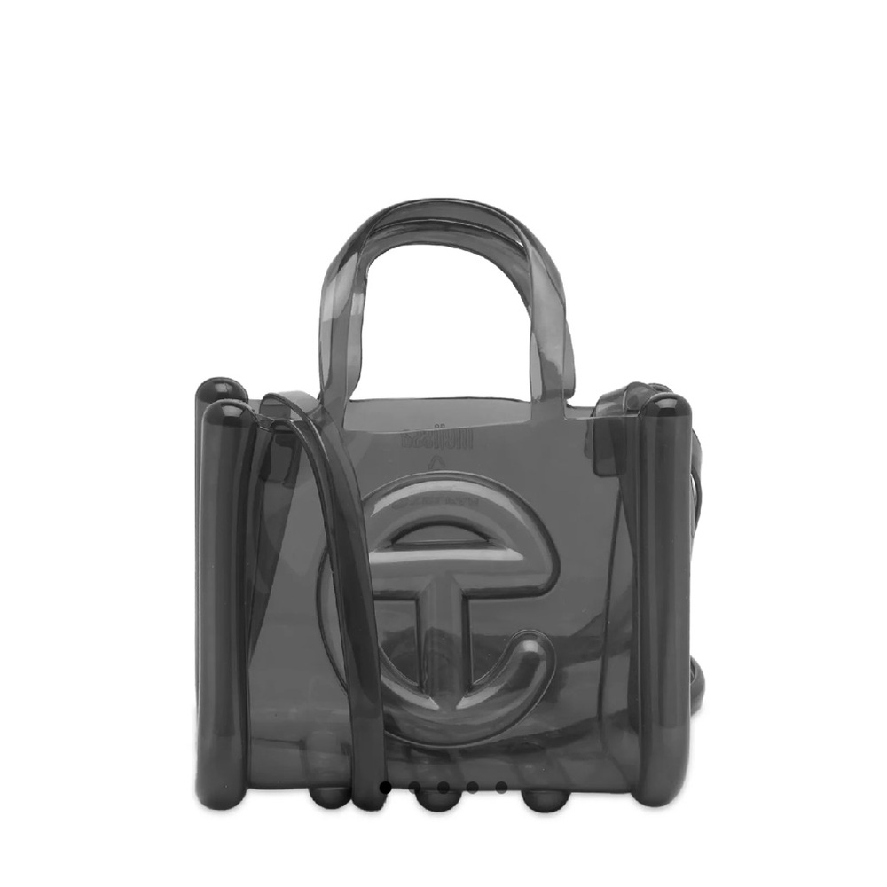 🆕Melissa X Telfar Small Jelly Shopper black handbag